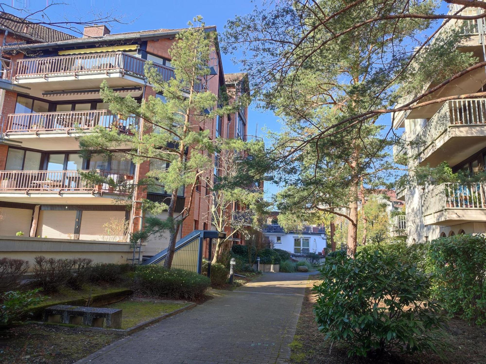 Workation Nature View Mit Balkon, Indoor Pool, Kueche Tiefgarage Auf Anfrage ヴィースバーデン エクステリア 写真